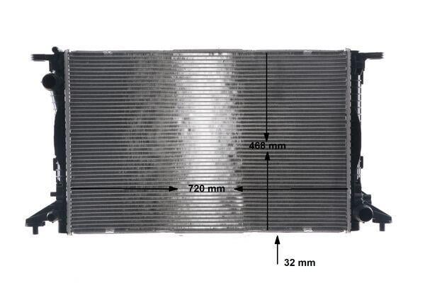 Radiateur moteur (Radiateur de refroidissement) MAHLE Aftermarket ref. CR 960 000S