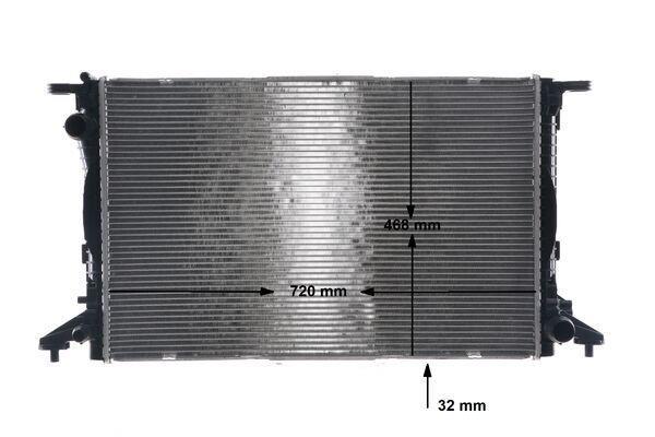 Radiateur moteur (Radiateur de refroidissement) MAHLE Aftermarket ref. CR 960 000S