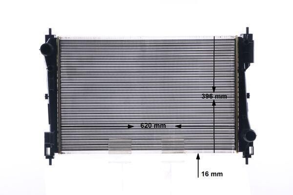 Radiateur moteur (Radiateur de refroidissement) MAHLE Aftermarket ref. CR 1996 000S