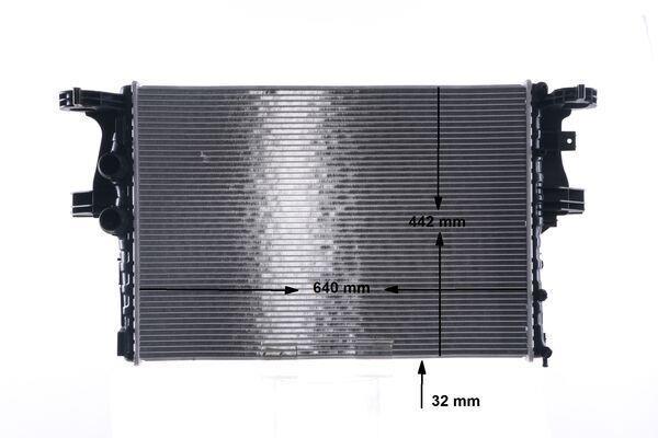 Radiateur moteur (Radiateur de refroidissement) MAHLE Aftermarket CR 2087 000S
