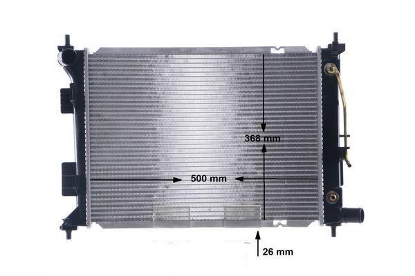 Radiateur moteur (Radiateur de refroidissement) MAHLE Aftermarket CR 2102 000S