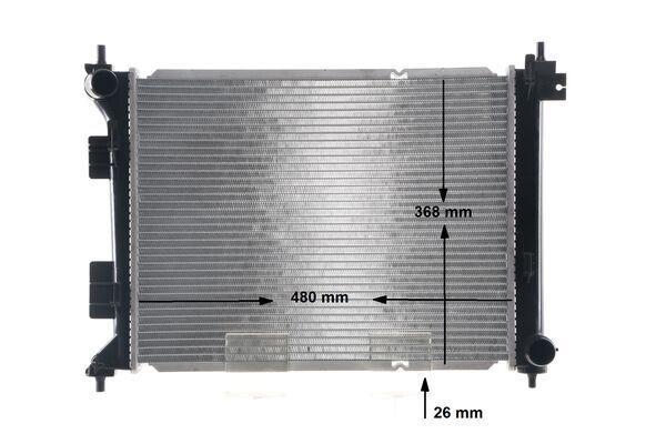 Radiateur moteur (Radiateur de refroidissement) MAHLE Aftermarket CR 2103 000S