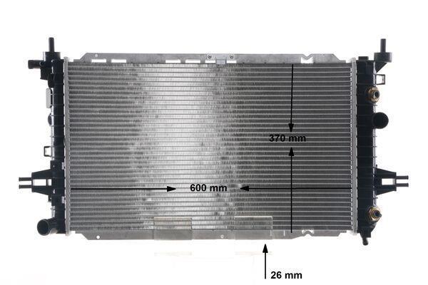 Radiateur moteur (Radiateur de refroidissement) MAHLE Aftermarket ref. CR 2105 000S