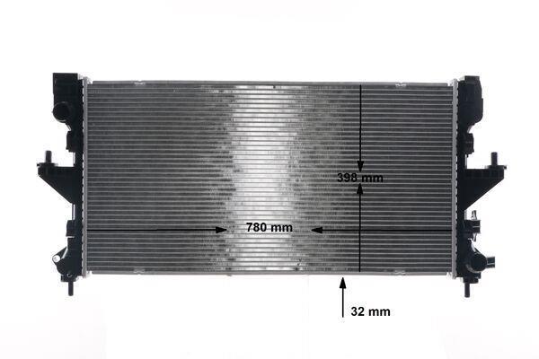 Radiateur moteur (Radiateur de refroidissement) MAHLE Aftermarket CR 2106 000S