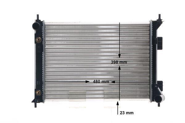 Radiateur moteur (Radiateur de refroidissement) MAHLE Aftermarket CR 2107 000S