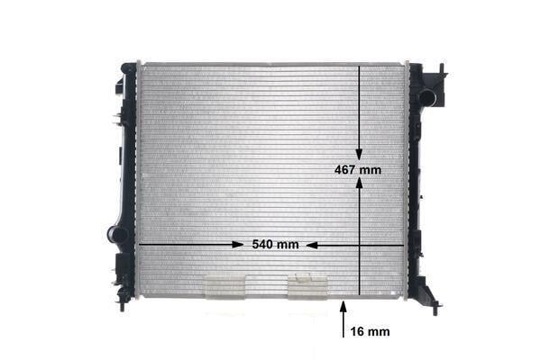 Radiateur moteur (Radiateur de refroidissement) MAHLE Aftermarket CR 2240 000S