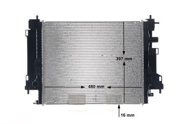 Radiateur moteur (Radiateur de refroidissement) MAHLE Aftermarket ref. CR 2242 000S