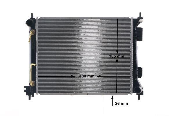 Radiateur moteur (Radiateur de refroidissement) MAHLE Aftermarket CR 2269 000S