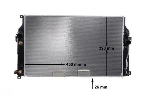 Radiateur moteur (Radiateur de refroidissement) MAHLE Aftermarket CR 2271 000S