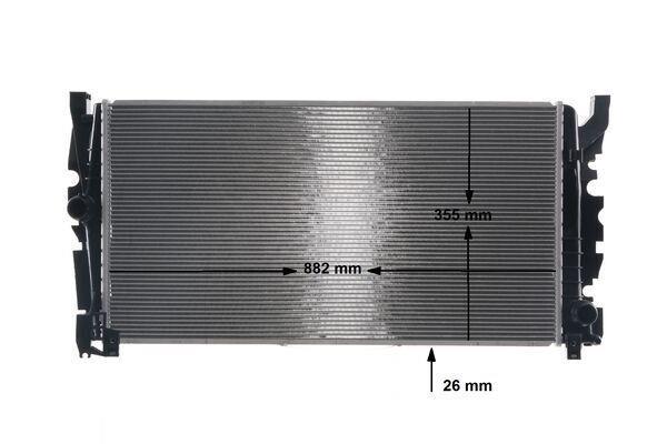 Radiateur moteur (Radiateur de refroidissement) MAHLE Aftermarket CR 2323 000S