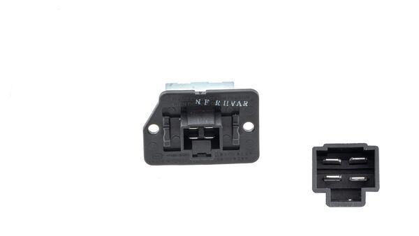 Résistance, pulseur d'air habitacle (Élément de commande, chauffage/ventilation) MAHLE Aftermarket ABR 44 000P