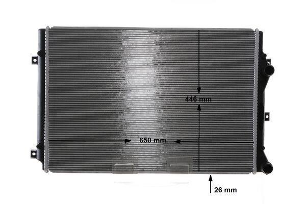 Radiateur basse température, intercooler MAHLE Aftermarket ref. CIR 32 000S