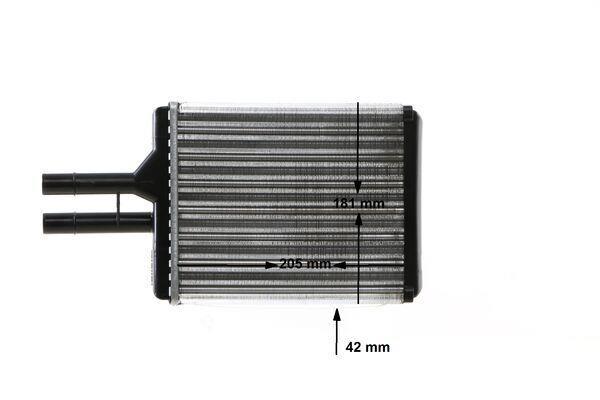 Radiateur de chauffage MAHLE Aftermarket ref. AH 145 000S
