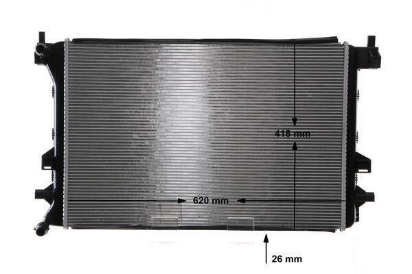 Radiateur basse température, intercooler MAHLE Aftermarket ref. CIR 30 000S