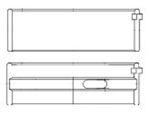 Coussinet de vilebrequin MAHLE Aftermarket 029 HL V1918 000