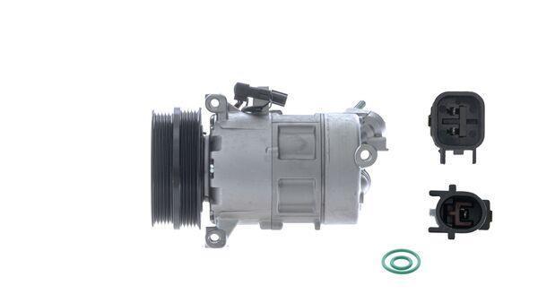 Compresseur, climatisation MAHLE Aftermarket ref. ACP 666 000S