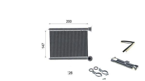 Radiateur de chauffage MAHLE Aftermarket ref. AH 325 000S