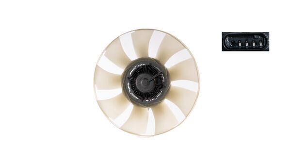 Embrayage, ventilateur de radiateur (Embrayage ventilateur moteur) MAHLE Aftermarket CFF 640 000P