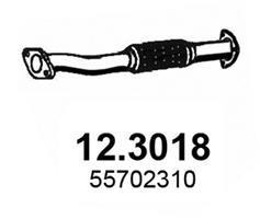 Tubo de escape ASSO MARMITTE srl ref. 12.3018