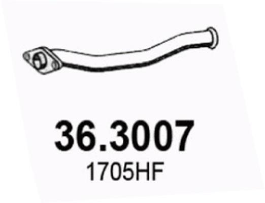 Tubo de escape ASSO MARMITTE srl ref. 36.3007
