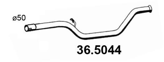 Tubo de escape ASSO MARMITTE srl ref. 36.5044