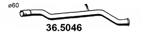 Tubo de escape ASSO MARMITTE srl ref. 36.5046