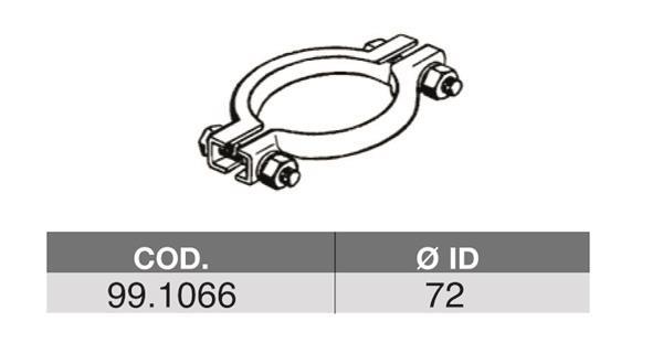 Raccord de tuyau, système d'échappement (Manchon d'échappement) ASSO MARMITTE srl ref. 99.1066