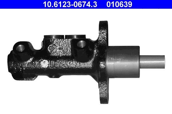Cilindro principal de freno (Bomba de freno) ATE ref. 10.6123-0674.3