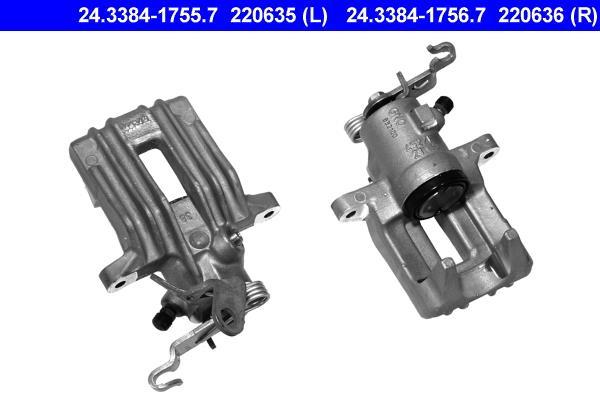 Pinza de freno ATE ref. 24.3384-1755.7