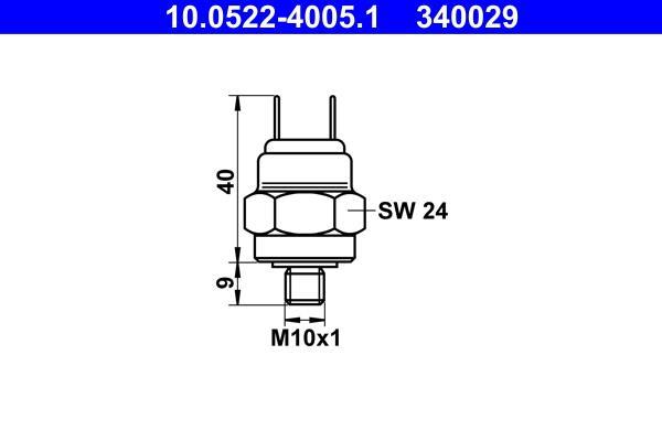 Sensor ATE 10.0522-4005.1