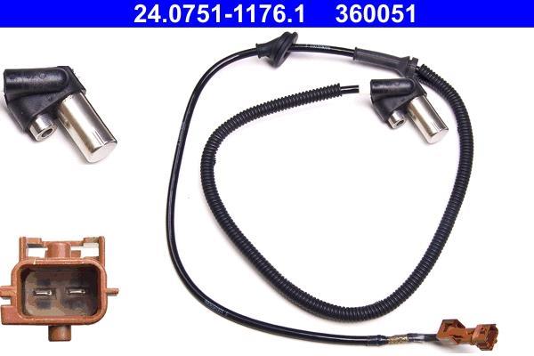 Sensor ABS ATE ref. 24.0751-1176.1