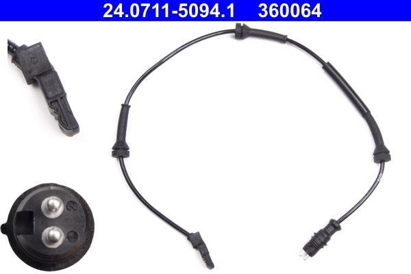 Sensor, revoluciones de la rueda ATE ref. 24.0711-5094.1