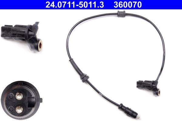 Sensor ABS ATE ref. 24.0711-5011.3