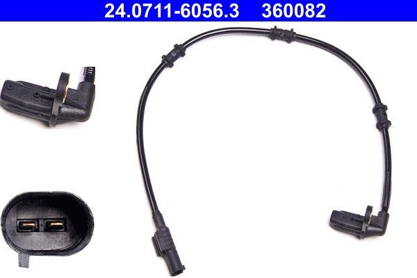 Sensor ABS ATE ref. 24.0711-6056.3