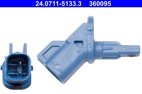 Sensor ABS ATE ref. 24.0711-5133.3