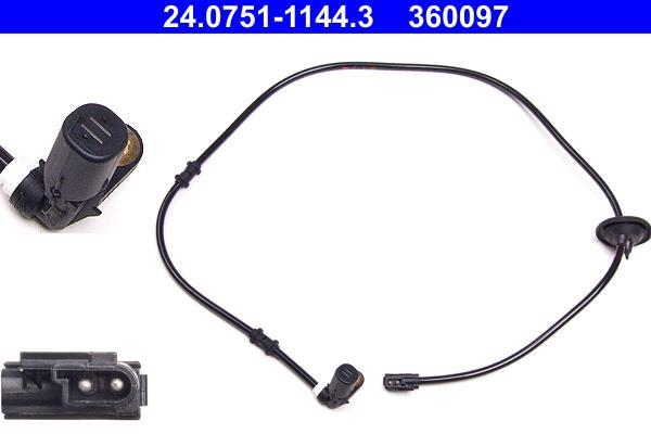 Sensor ABS ATE 24.0751-1144.3