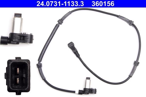 Capteur ABS (Capteur de vitesse de roue) ATE ref. 24.0731-1133.3