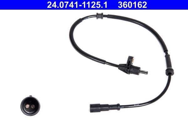 Capteur ABS (Capteur de vitesse de roue) ATE ref. 24.0741-1125.1