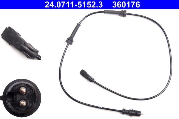 Sensor ABS ATE ref. 24.0711-5152.3