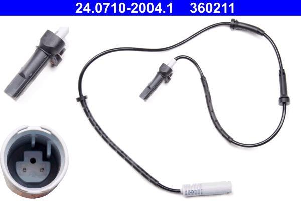 Capteur ABS (Capteur de vitesse de roue) ATE ref. 24.0710-2004.1