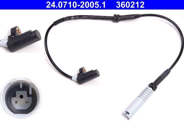 Capteur ABS (Capteur de vitesse de roue) ATE 24.0710-2005.1