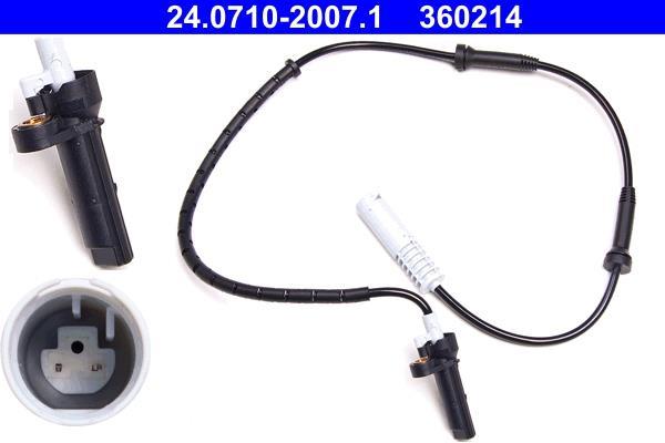 Sensor ABS ATE ref. 24.0710-2007.1