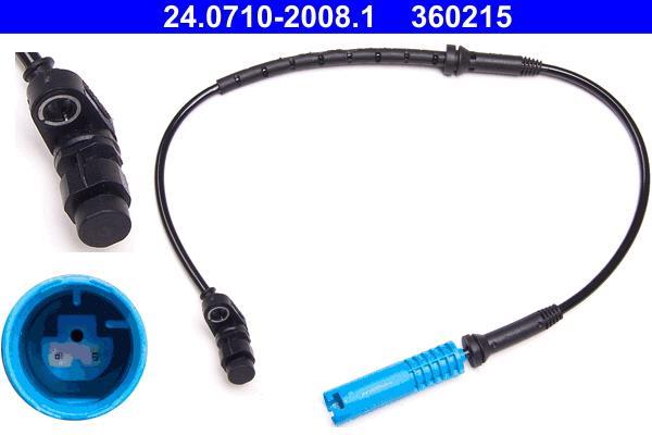 Capteur ABS (Capteur de vitesse de roue) ATE 24.0710-2008.1