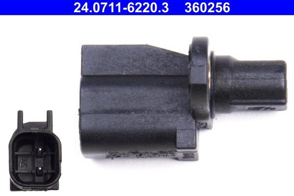 Capteur ABS (Capteur de vitesse de roue) ATE ref. 24.0711-6220.3