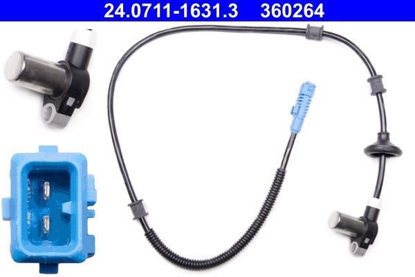 Sensor ABS ATE ref. 24.0711-1631.3