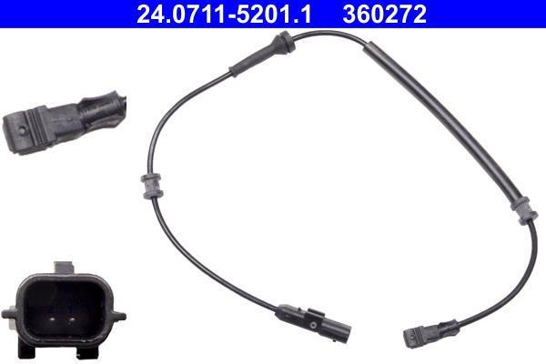 Sensor ABS ATE ref. 24.0711-5201.1