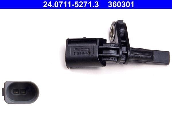 Capteur ABS (Capteur de vitesse de roue) ATE ref. 24.0711-5271.3