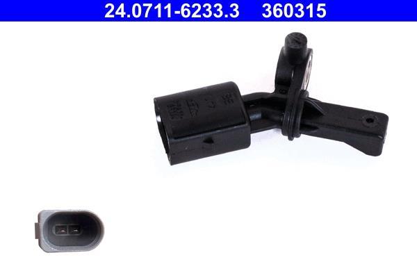 Capteur ABS (Capteur de vitesse de roue) ATE ref. 24.0711-6233.3