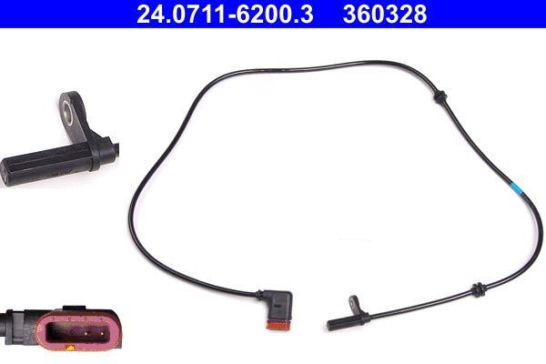 Sensor ABS ATE 24.0711-6200.3