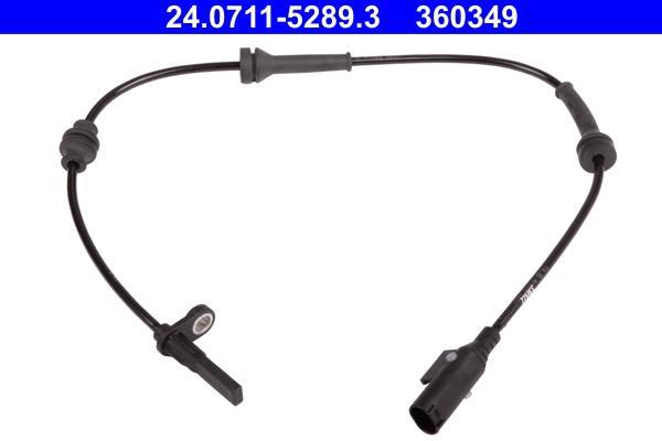 Capteur ABS (Capteur de vitesse de roue) ATE ref. 24.0711-5289.3